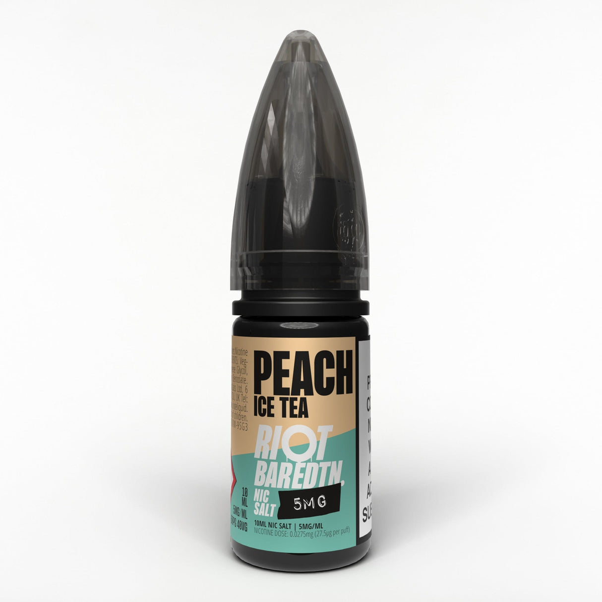 Nic Salts Peach Ice Tea / 5mg Riot Bar Edition Nic Salts