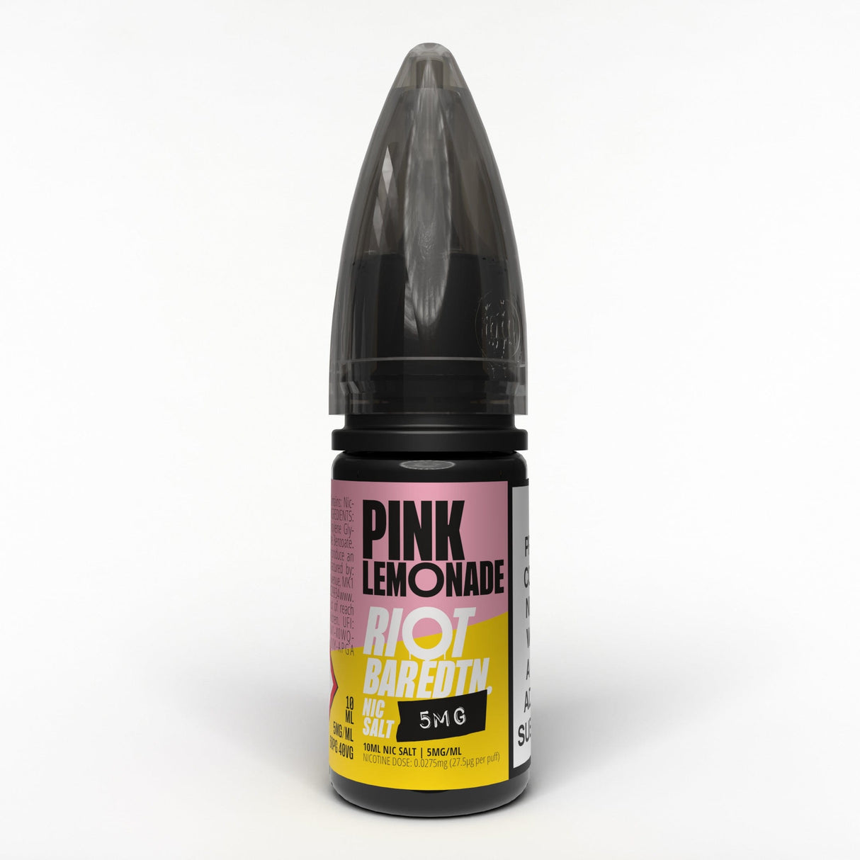 Nic Salts Pink Lemonade / 5mg Riot Bar Edition Nic Salts