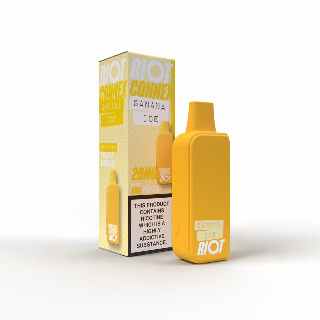 Pre-Filled Vape Devices Banana Ice / 20mg Riot Connex Pre-Filled Capsules