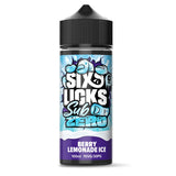 Shortfill Eliquids Berry Lemonade Ice Six Licks Sub Zero Shortfill E-Liquids