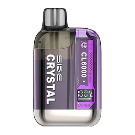 Disposable Vape Sticks Grape Splash SKE Crystal CL6000 Pod Kit
