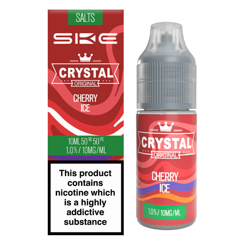 Nic Salts Cherry Ice / 10mg SKE Crystal Original Nic Salts