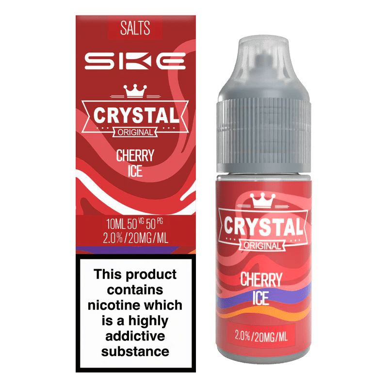 Nic Salts Cherry Ice / 20mg SKE Crystal Original Nic Salts