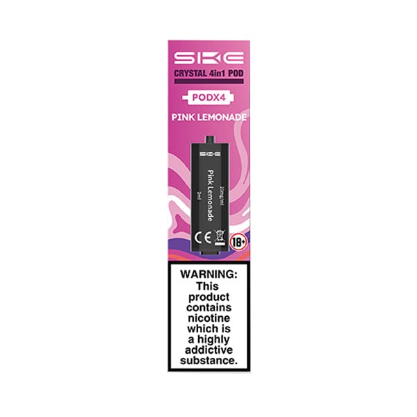 Pre-Filled Vape Devices Pink Lemonade SKE Crystal 4in1 Pre-Filled Vape Pods