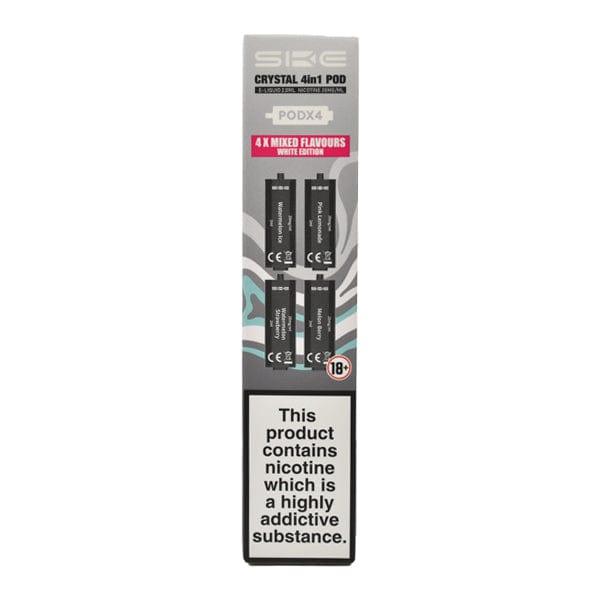 Pre-Filled Vape Devices SKE Crystal 4in1 Pre-Filled Vape Pods