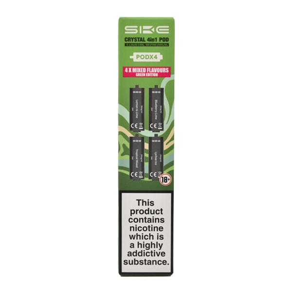 Pre-Filled Vape Devices SKE Crystal 4in1 Pre-Filled Vape Pods