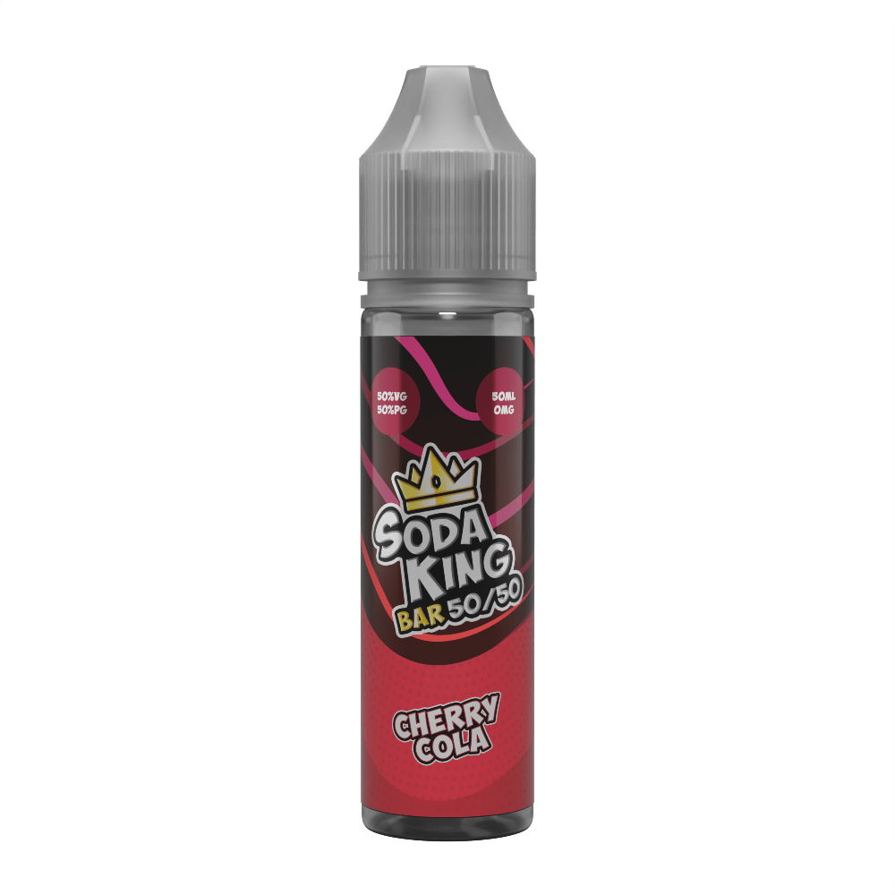 50/50 Shortfill Cherry Cola Soda King Bar 50/50 50ml
