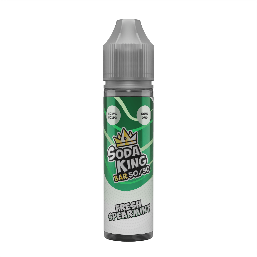 50/50 Shortfill Fresh Spearmint Soda King Bar 50/50 50ml