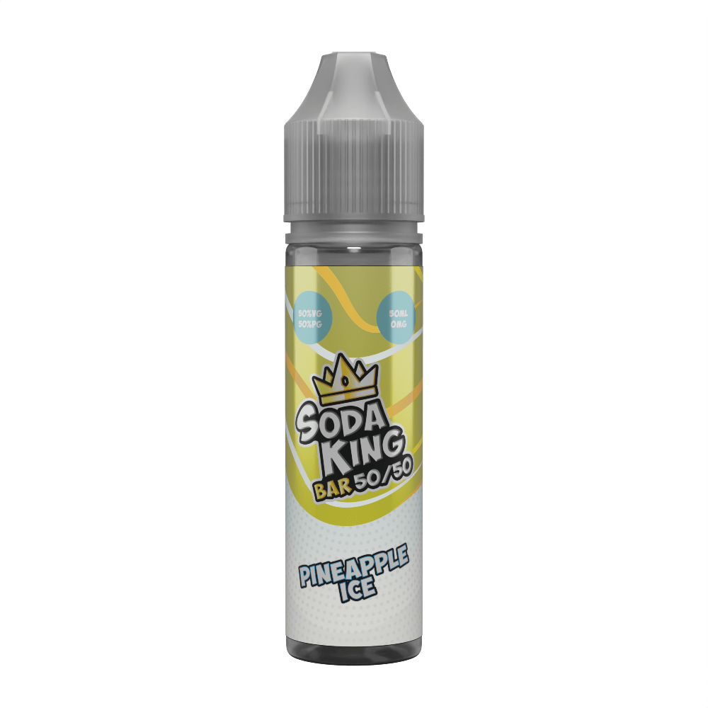 50/50 Shortfill Pineapple Ice Soda King Bar 50/50 50ml