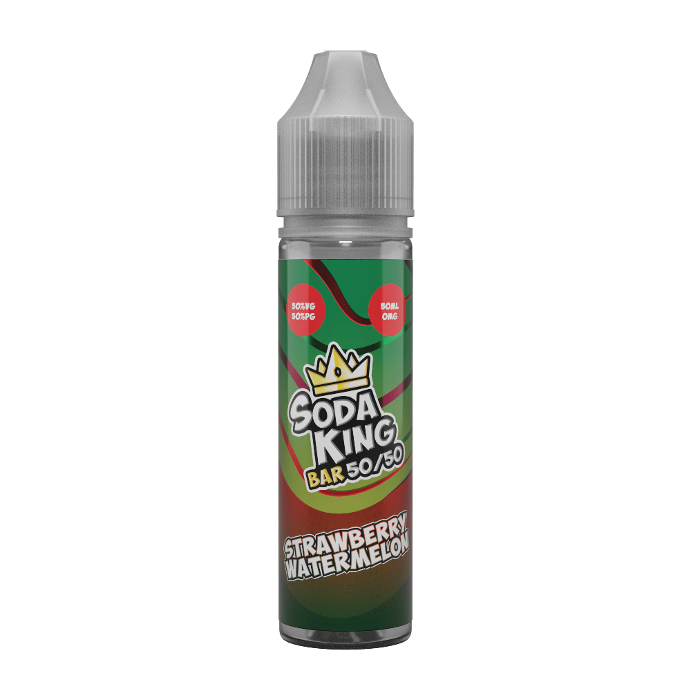 50/50 Shortfill Strawberry Watermelon Soda King Bar 50/50 50ml