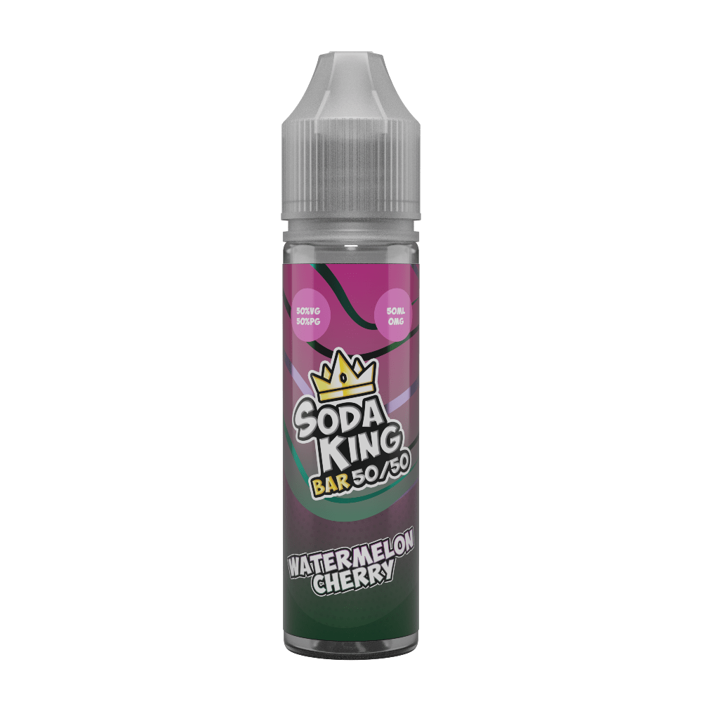 50/50 Shortfill Watermelon Cherry Soda King Bar 50/50 50ml