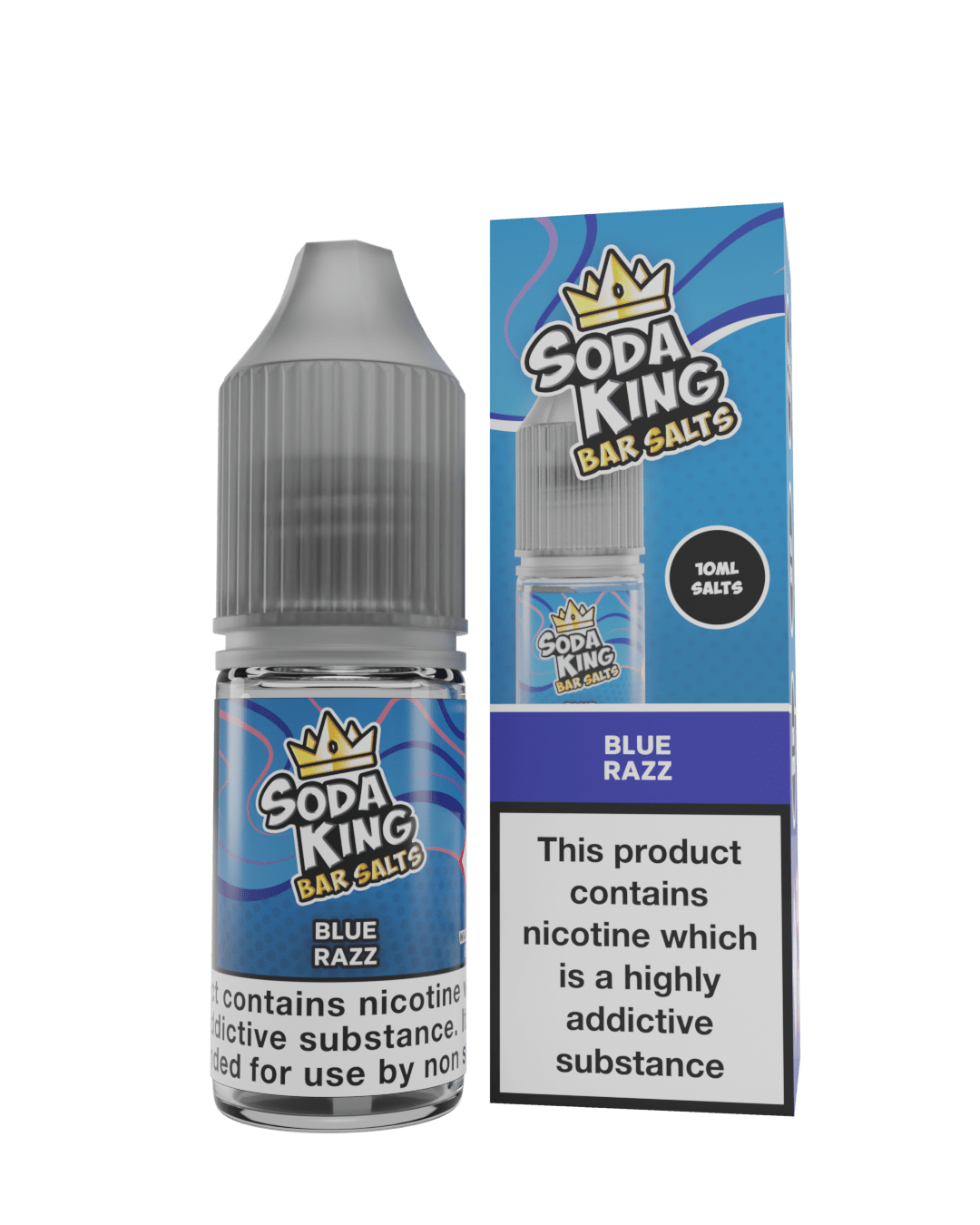 Nic Salts Blue Razz / 5mg Soda King Bar Salts