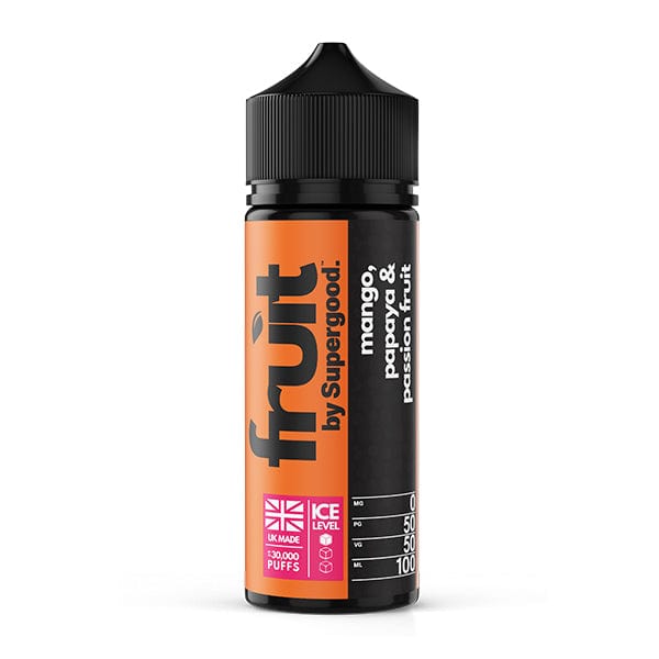 50/50 Shortfill Mango Papaya Passion Fruit Fruit By Supergood Shortfills 50/50
