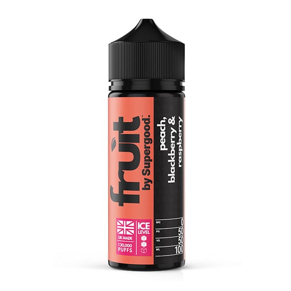 50/50 Shortfill Peach Blackberry Raspberry Fruit By Supergood Shortfills 50/50