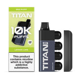 Disposable Vape Sticks Lemon Lime Titan 10K Rechargeable Disposable Vape