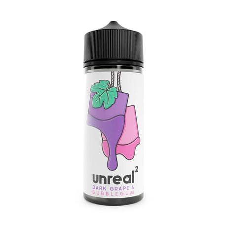 Shortfill Eliquids Dark Grape & Bubblegum Unreal 2 Shortfill E-Liquid