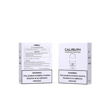 Replacement Pods Uwell Caliburn Explorer Empty Cartridge