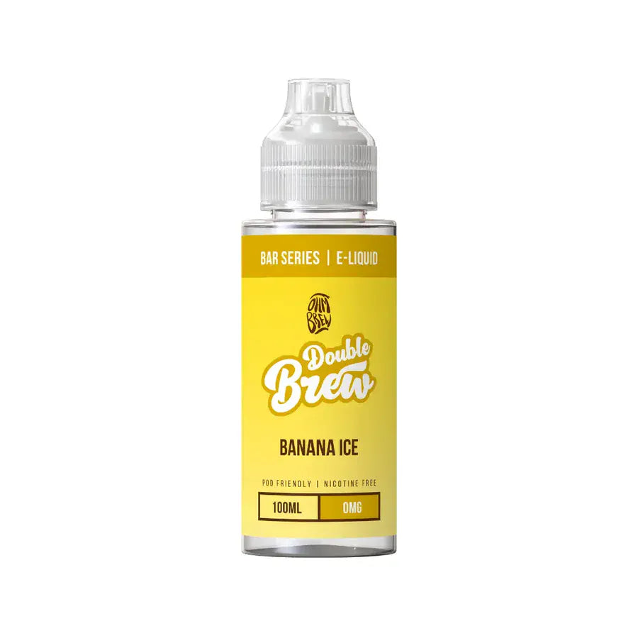 BANANA ICE Ohm Brew Double Brew Bar Series 100ml Shortfill