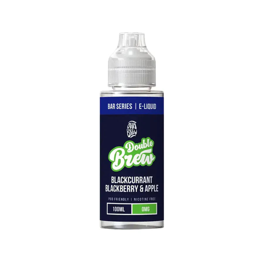 BLACKCURRANT BLACKBERRY & APPLE Ohm Brew Double Brew Bar Series 100ml Shortfill
