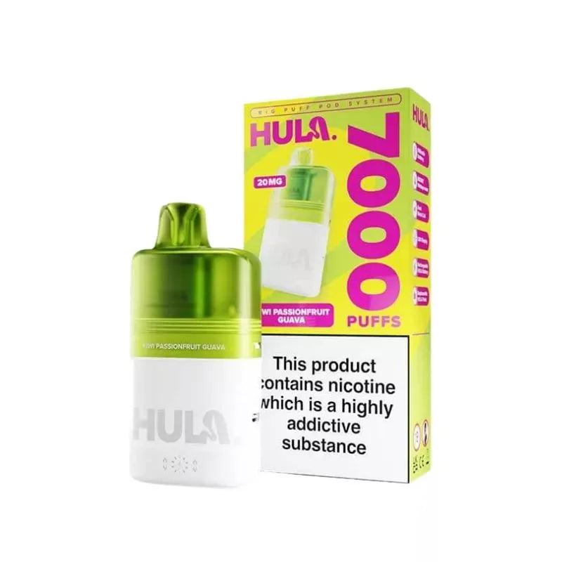 KIWI PASSIONFRUIT GUAVA HULA 7000 Prefilled Pod Kit