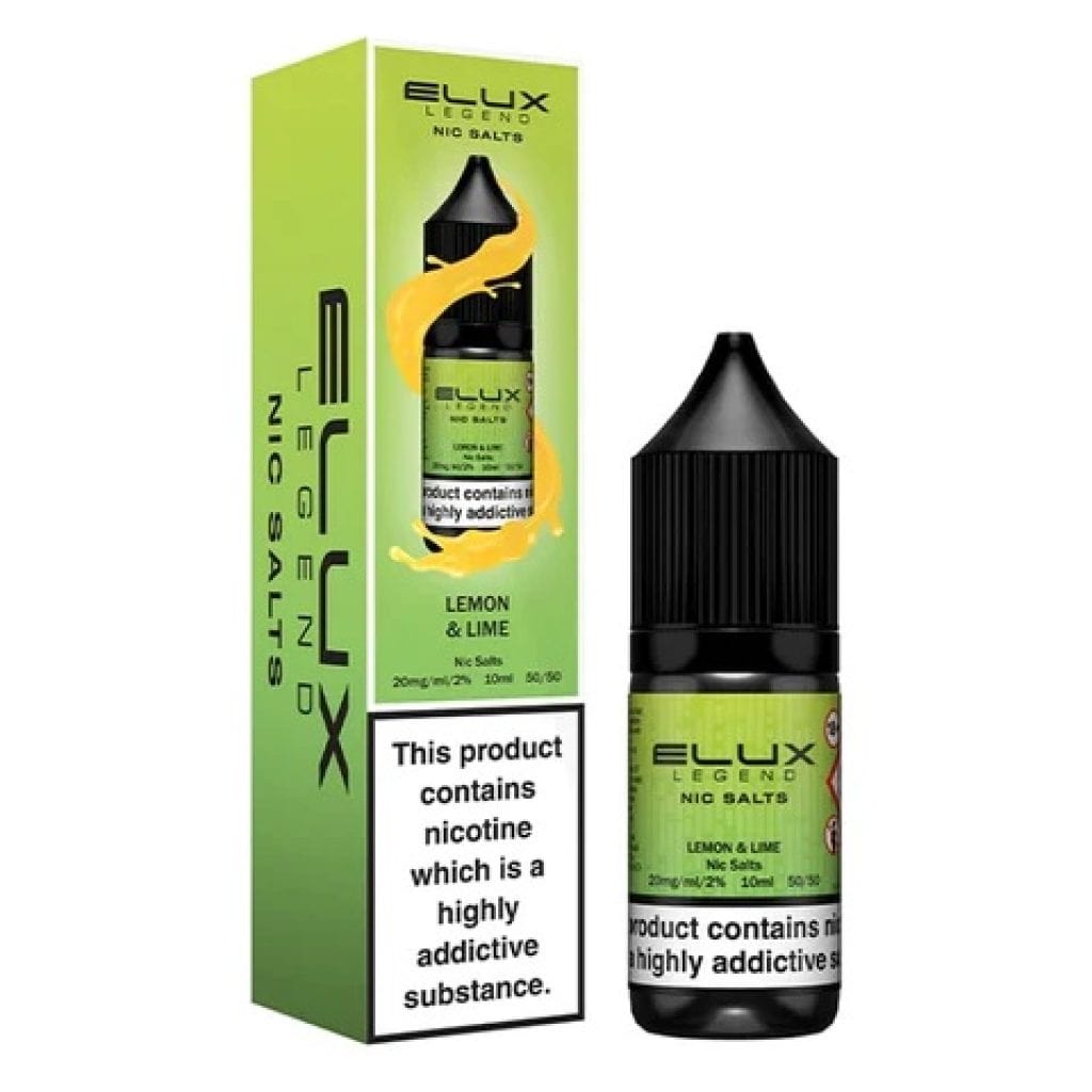 Lemon Lime / 20mg Elux Legend Nic Salt Eliquid 10ml