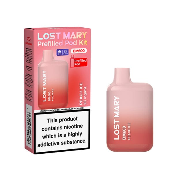 Peach Ice Lost Mary BM Pre Filled Pod Kit