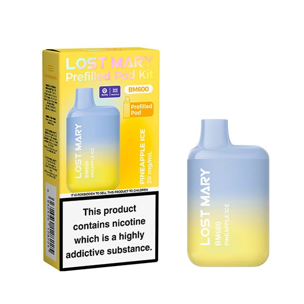 Pineapple Ice Lost Mary BM Pre Filled Pod Kit