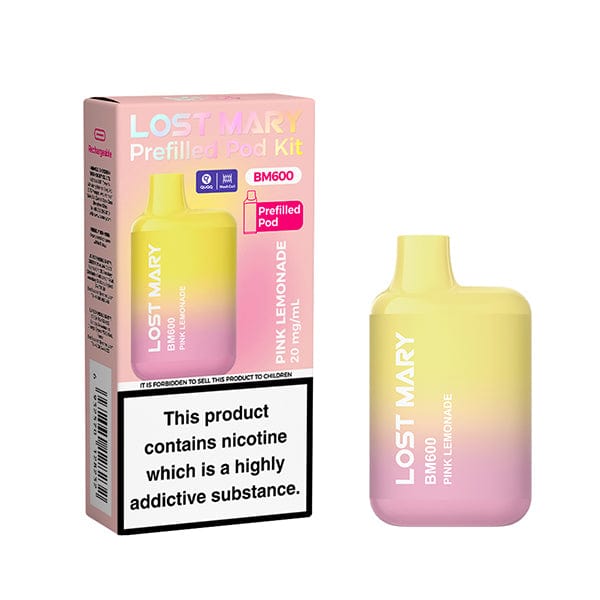 Pink Lemonade Lost Mary BM Pre Filled Pod Kit