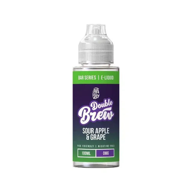 SOUR APPLE & GRAPE Ohm Brew Double Brew Bar Series 100ml Shortfill