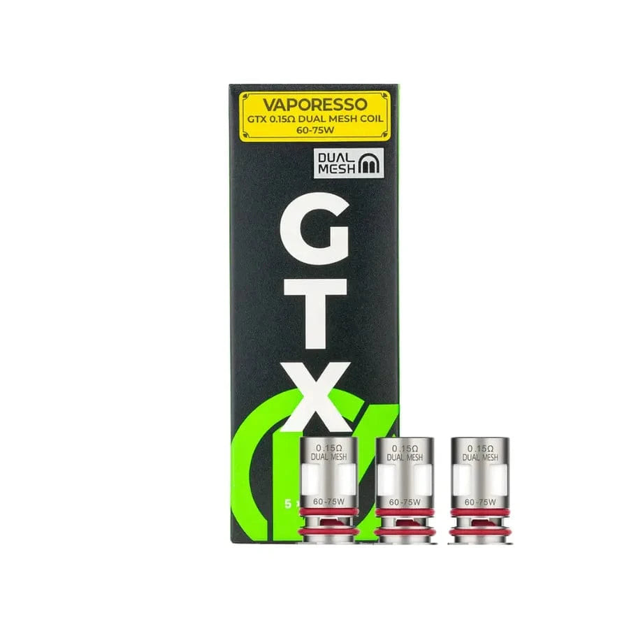 Vaporesso GTX Dual Mesh Coils (5 Pack) | Vapeology Vaporesso GTX Dual Mesh Coils (5 Pack) | Vapeology