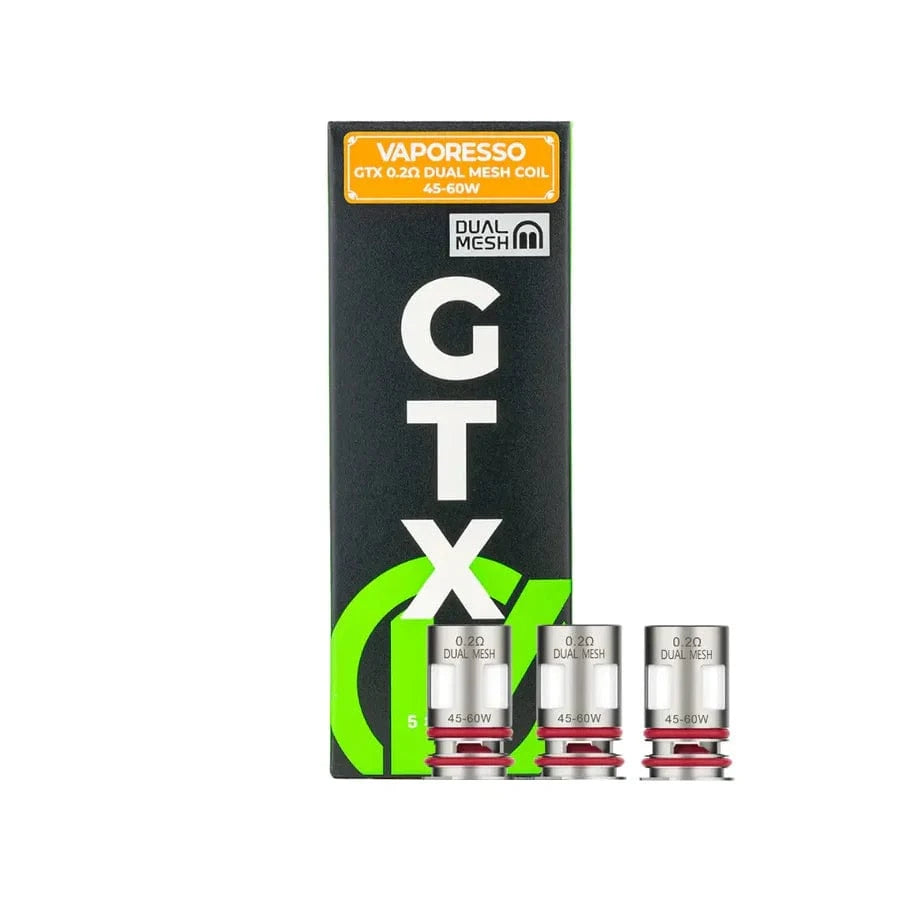 Vaporesso GTX Dual Mesh Coils (5 Pack) | Vapeology Vaporesso GTX Dual Mesh Coils (5 Pack) | Vapeology