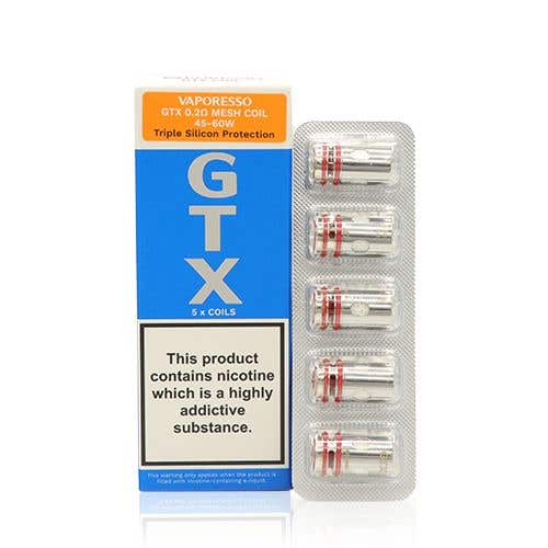 Coils 0.2Ω Vaporesso GTX Coils (Pack Of 5)