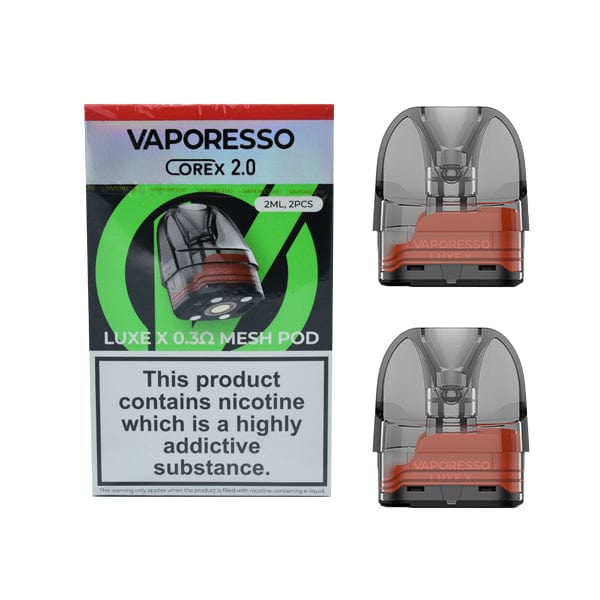 vaporesso corex 2.0 pods Vaporesso Luxe X COREX 2.0 Pods (2 Pack)