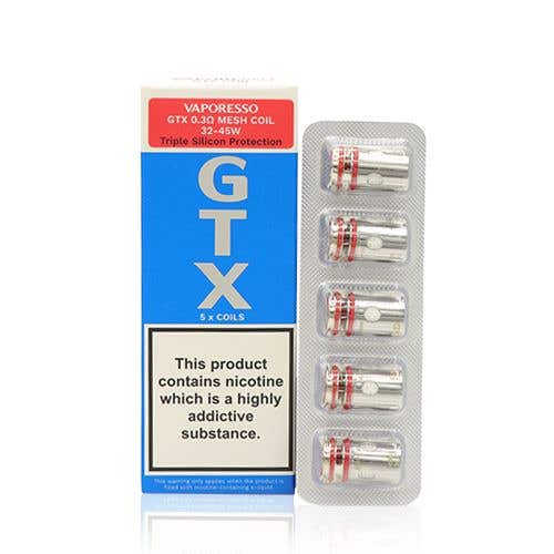 Coils 0.3Ω Vaporesso GTX Coils (Pack Of 5)