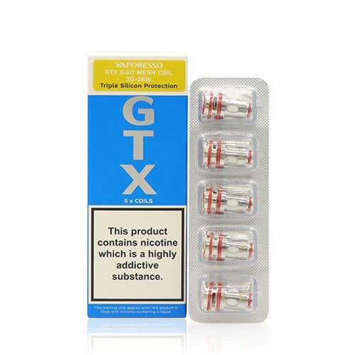 Coils 0.6Ω Vaporesso GTX Coils (Pack Of 5)