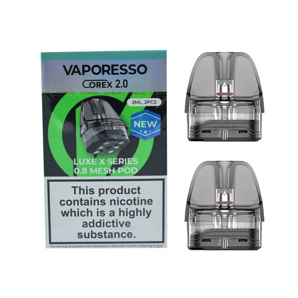 Vaporesso Luxe X COREX 2.0 Pods (2 Pack) | Vapeology Vaporesso Luxe X COREX 2.0 Pods (2 Pack) | Vapeology