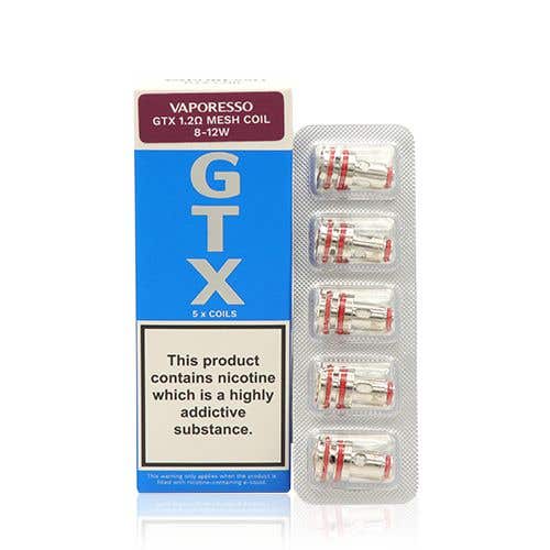 Vaporesso GTX Mesh Coils (5 Pack) | Vapeology Vaporesso GTX Mesh Coils (5 Pack) | Vapeology