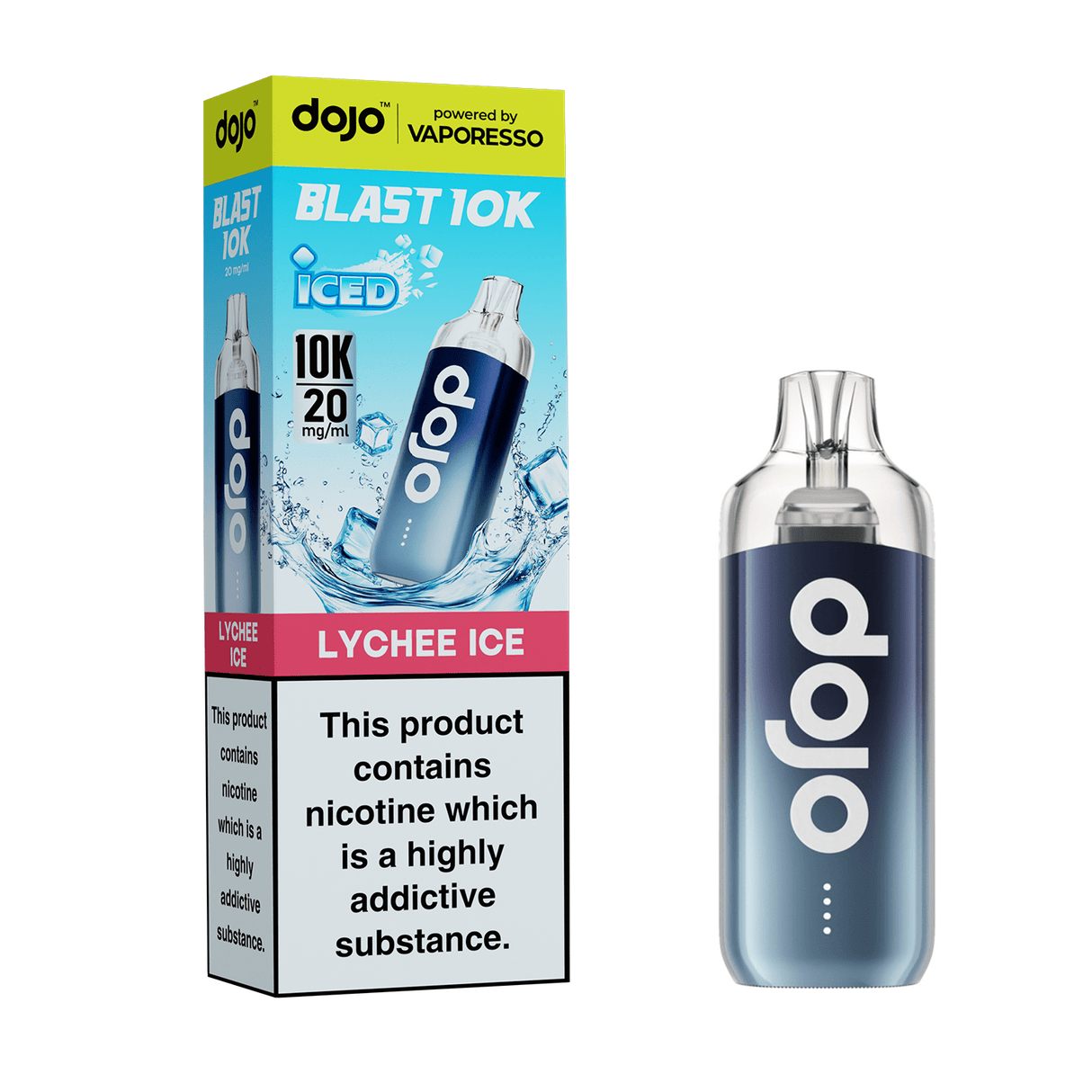 Disposable Vape Sticks Lychee Ice (COMING SOON) Dojo Blast 10K Vape Kit