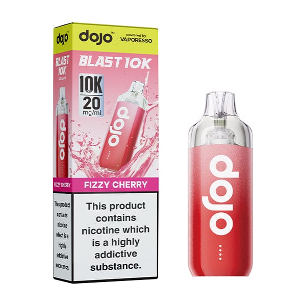 Pre-Filled Vape Devices Fizzy Cherry Dojo Blast 10K Vape Kit
