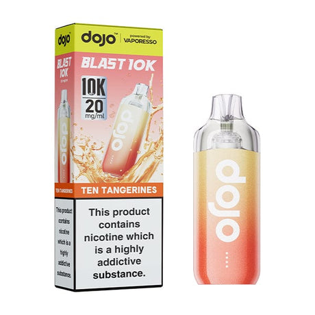 Pre-Filled Vape Devices Ten Tangerines Dojo Blast 10K Vape Kit