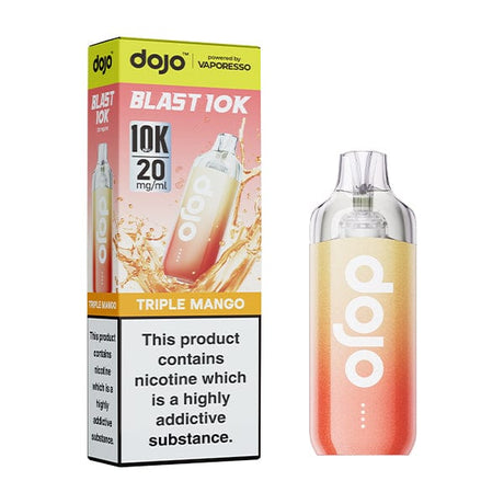 Pre-Filled Vape Devices Triple Mango Dojo Blast 10K Vape Kit