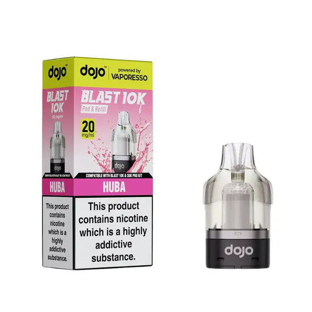 Prefilled Pods Huba Vaporesso Dojo Blast 10K Refill Packs