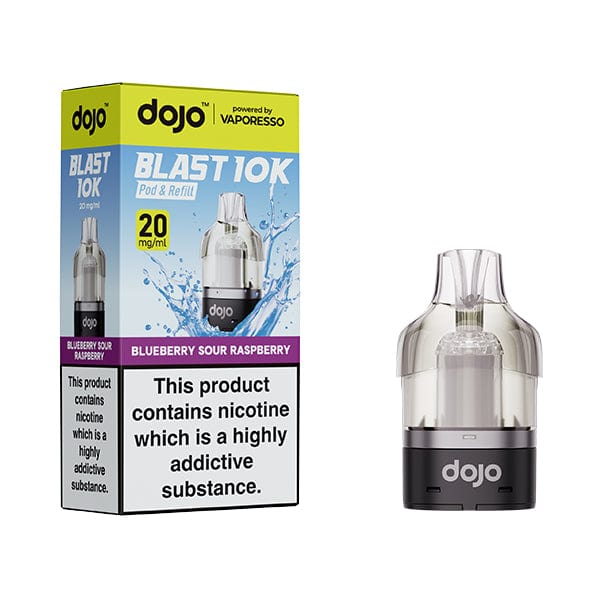 Replacement Pods Blueberry Sour Raspberry Dojo Blast 10K Replacement Pods