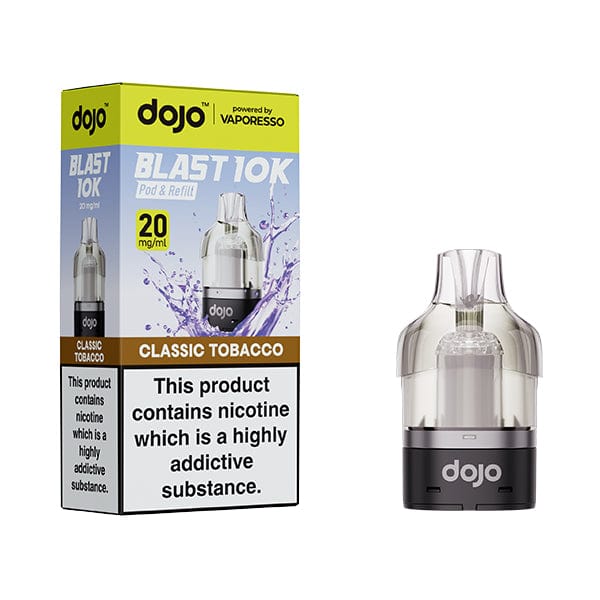 Replacement Pods Classic Tobacco Dojo Blast 10K Replacement Pods