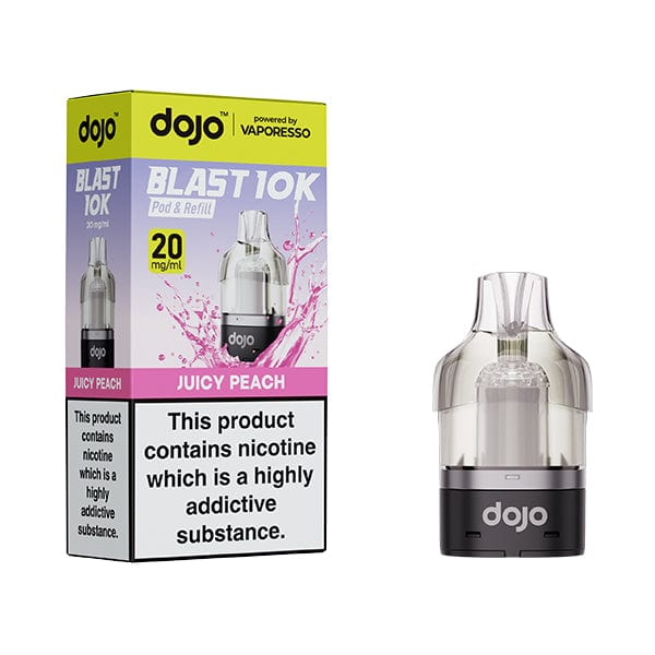 Replacement Pods Juicy Peach Dojo Blast 10K Replacement Pods