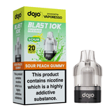 Replacement Pods Sour Peach Gummy ( COMING SOON ) Dojo Blast 10K Replacement Pods