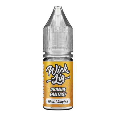 10ml Eliquids Orange Fantasy / 5MG WICK LIQ Bar Juice Salts