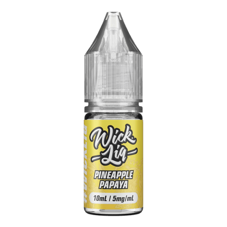 10ml Eliquids Pineapple Papaya / 5MG WICK LIQ Bar Juice Salts