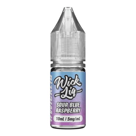 10ml Eliquids Sour Blue Raspberry / 5MG WICK LIQ Bar Juice Salts