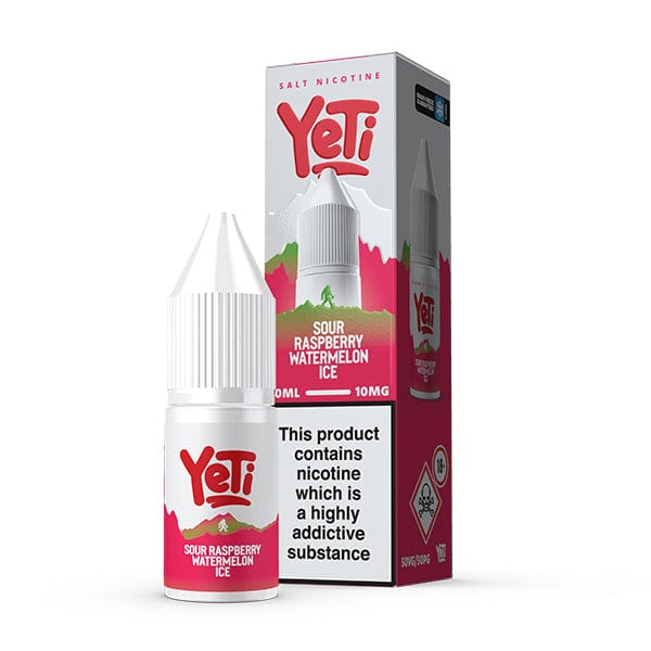 Sour Raspberry Watermelon Nic Salt By Yeti Summit 10ml E-liquid